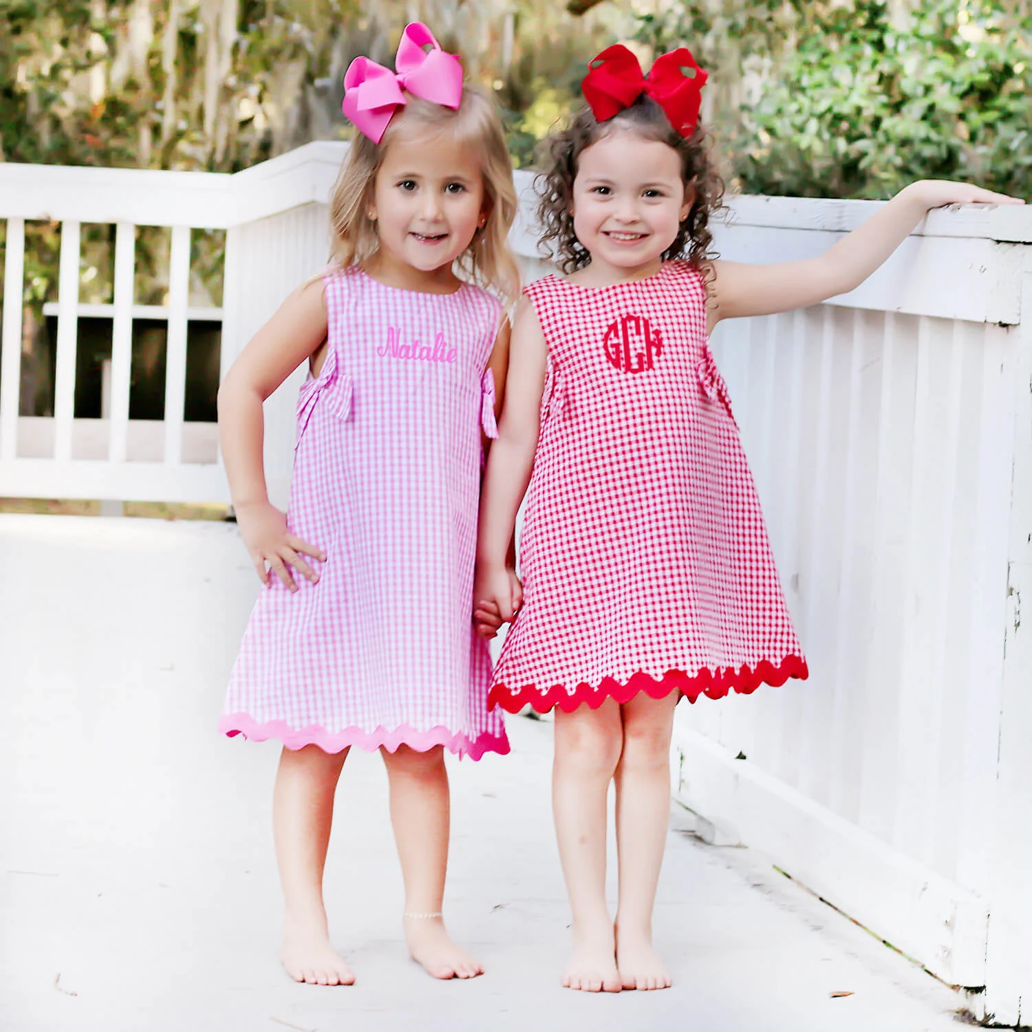 Pink Gingham Eleanor Dress - Image 9