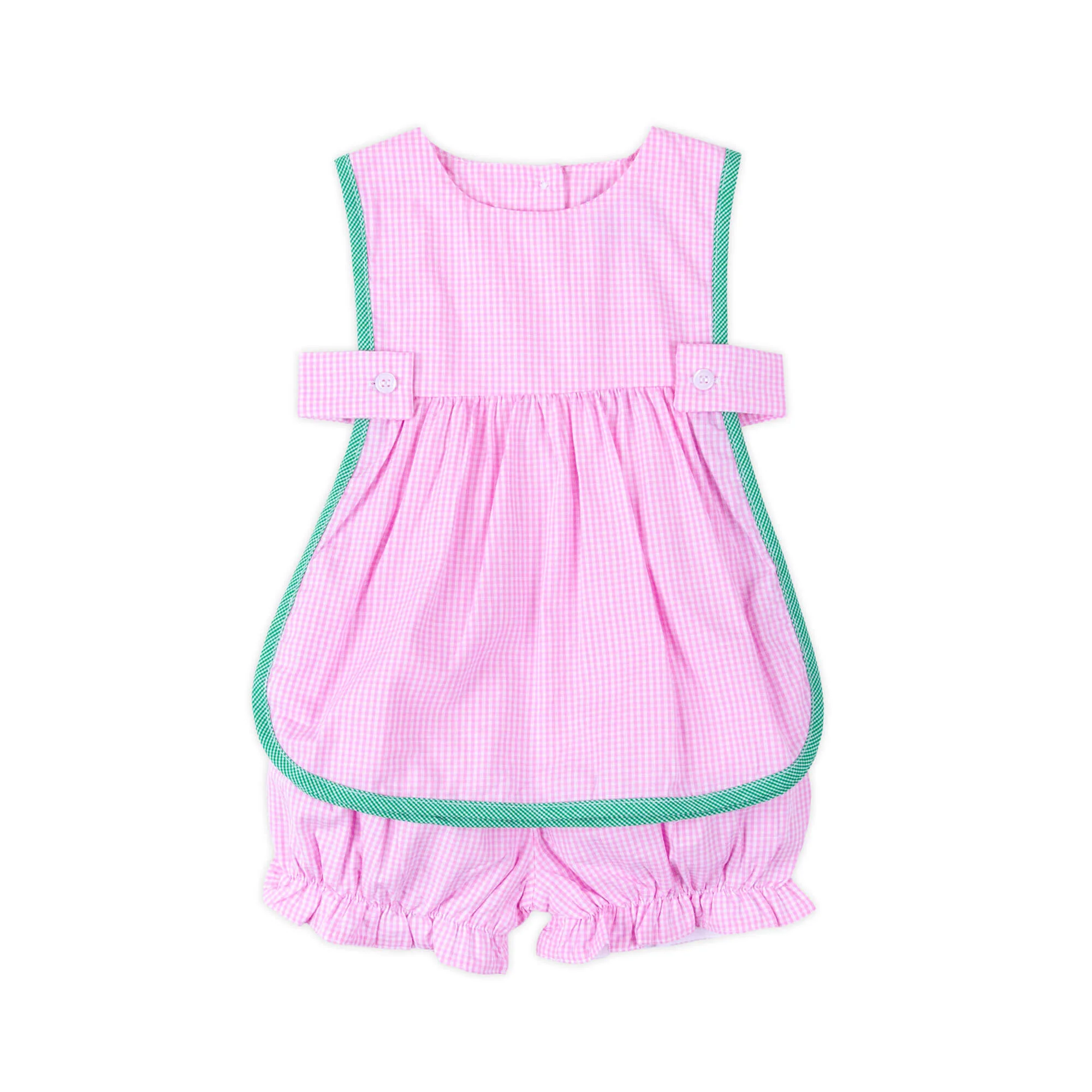 Pink Gingham Lucia Bloomer Set - Image 4