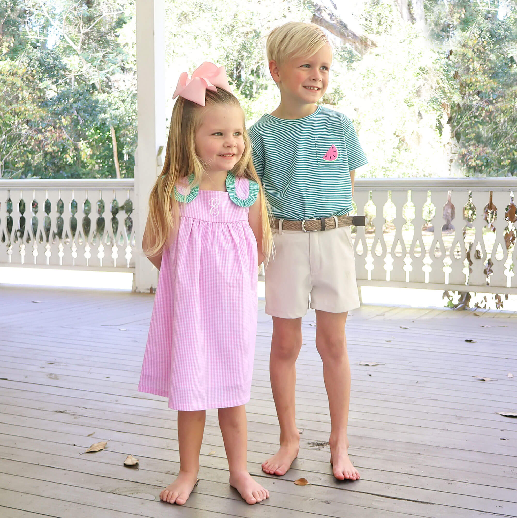 Pink Gingham Lulu Dress - Image 3