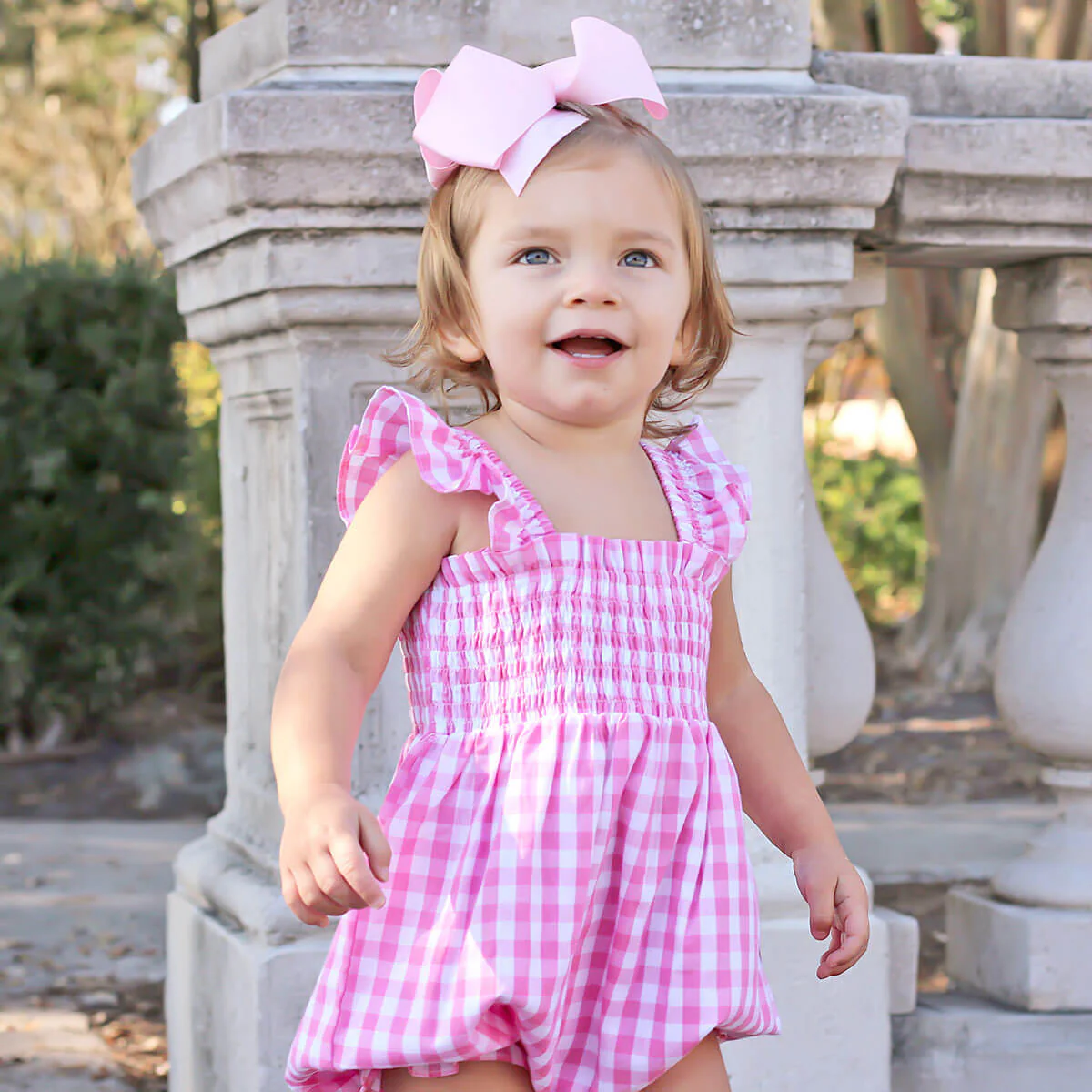 Pink Gingham Willow Bubble - Image 3