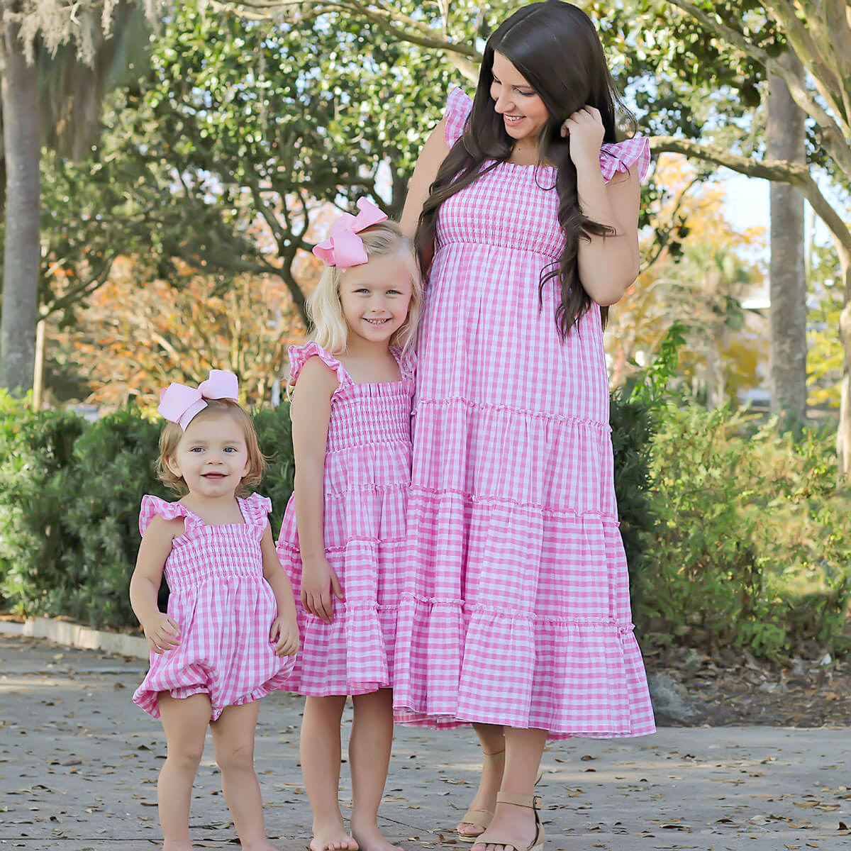 Pink Gingham Willow Bubble - Image 4
