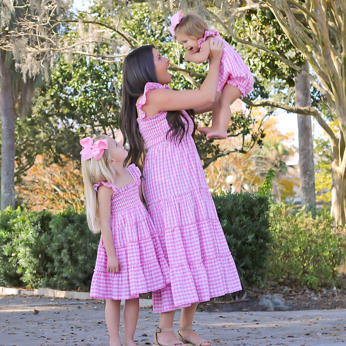 Pink Gingham Willow Bubble - Image 5