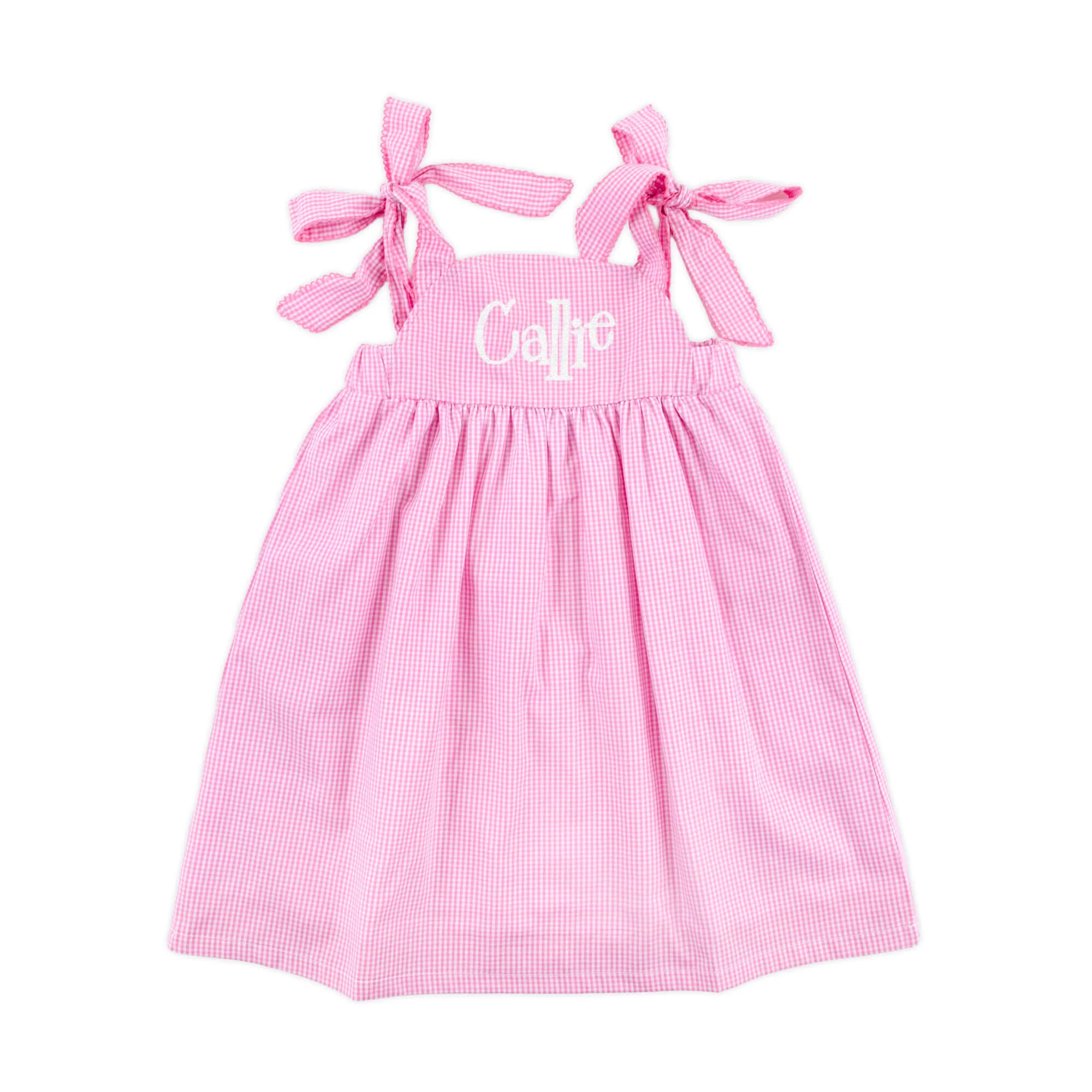 Pink Gingham Skyler Dress - Image 2