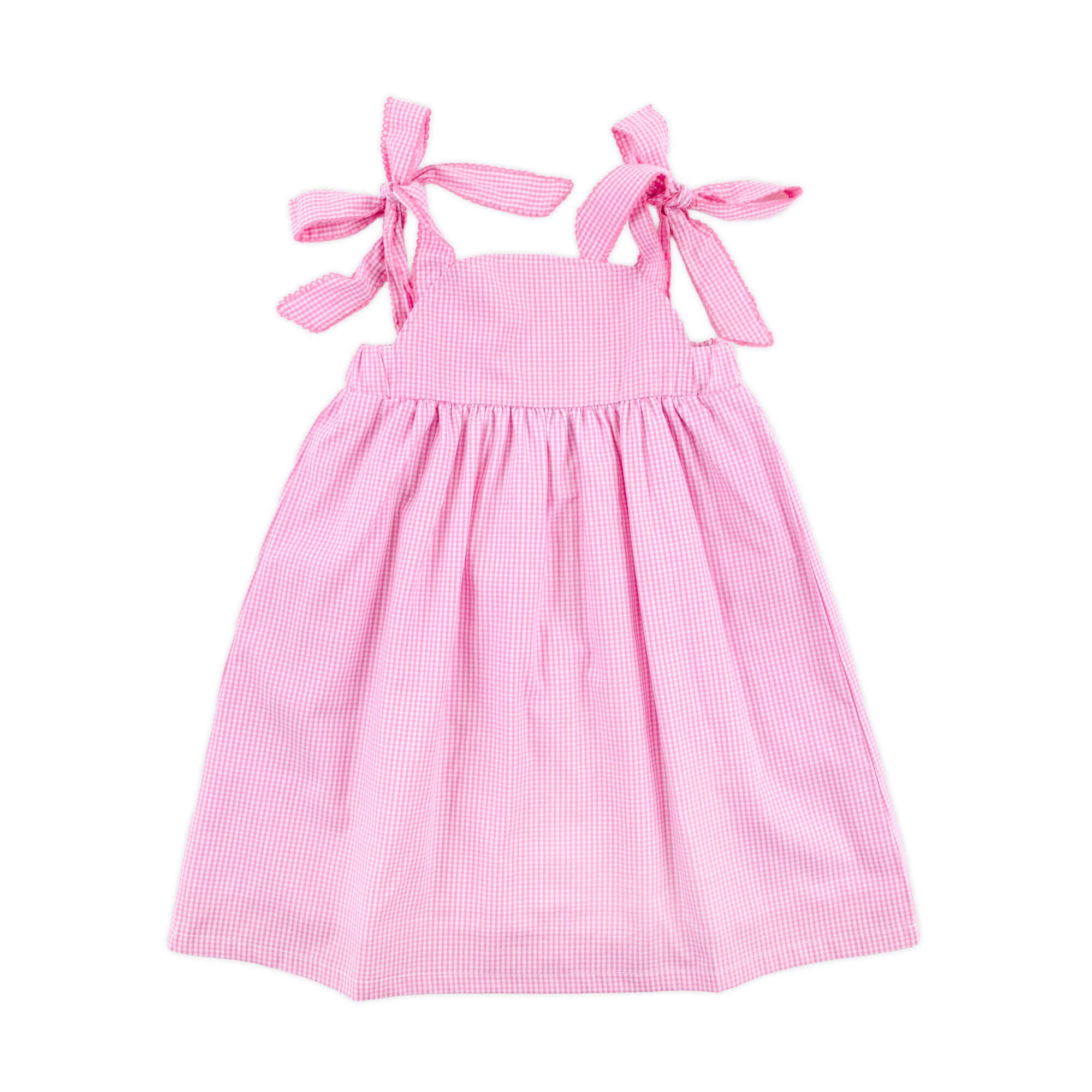 Pink Gingham Skyler Dress - Image 4