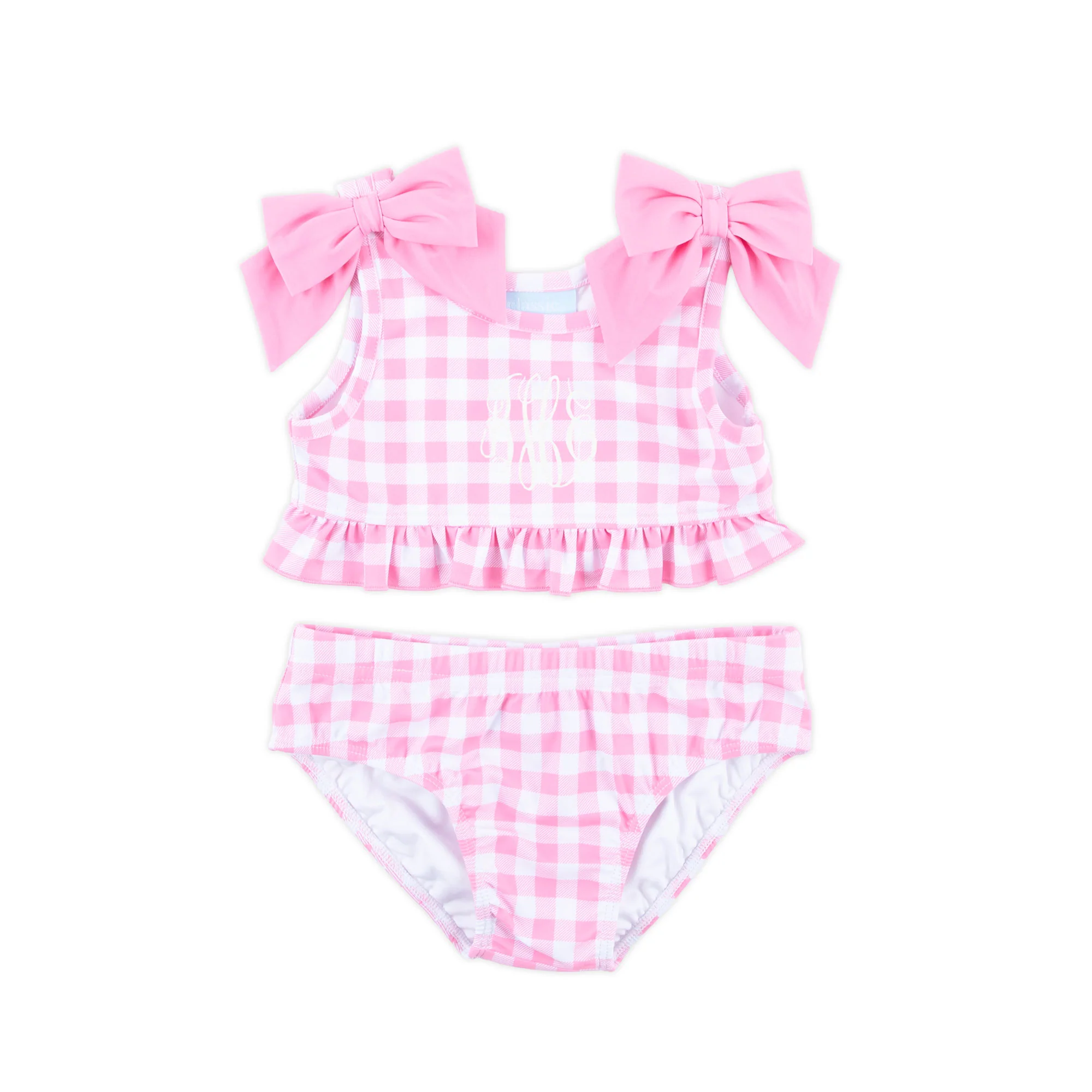 Capri Pink Two Piece Swimsuit - Image 2