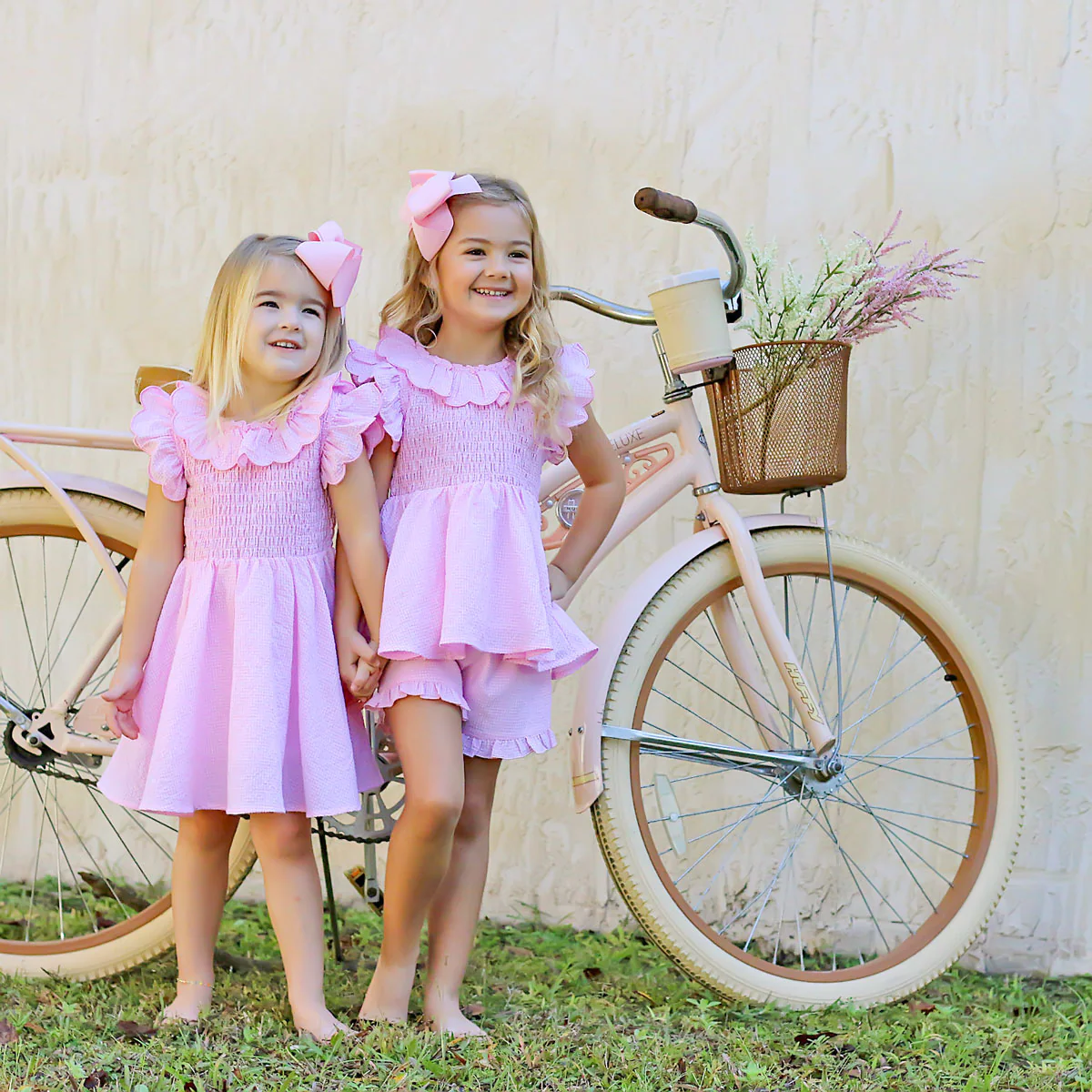 Pink Gingham Zoe Dress - Image 4