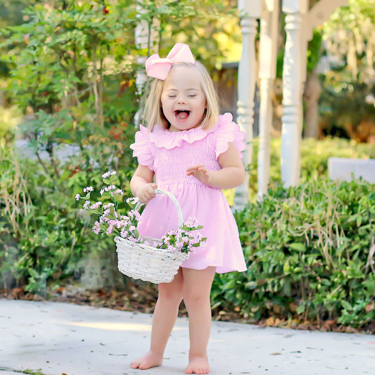 Pink Gingham Zoe Skirt Bubble - Image 5