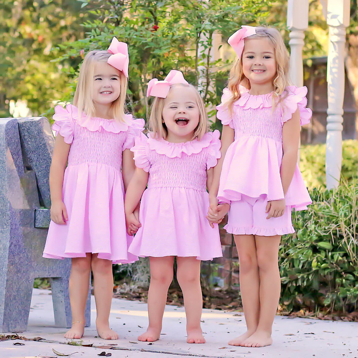 Pink Gingham Zoe Skirt Bubble - Image 6