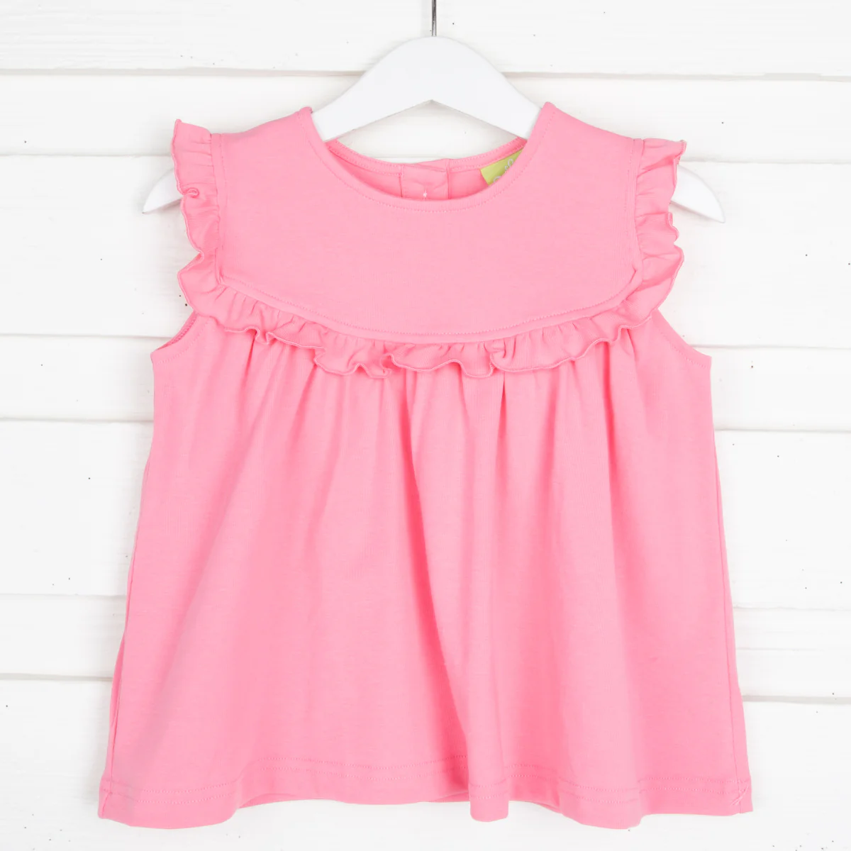 Pink Knit Bib Top - Image 2