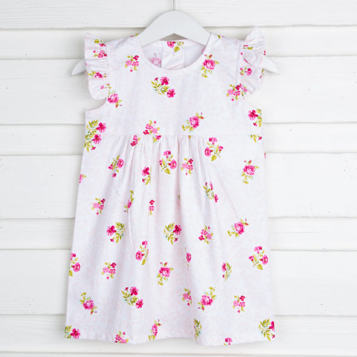 Pink Multi Floral Anna Dress - Image 2