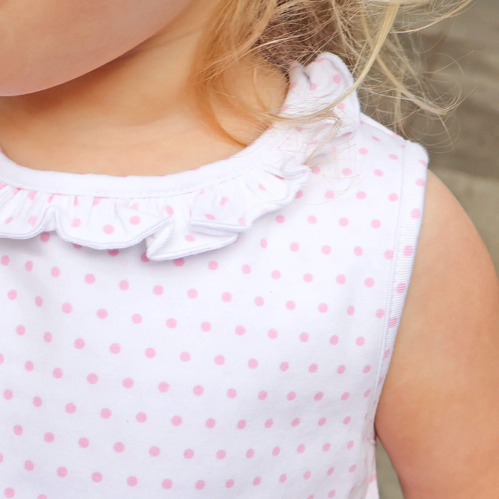 Pink Polka Dot Skirt Bubble - Image 3