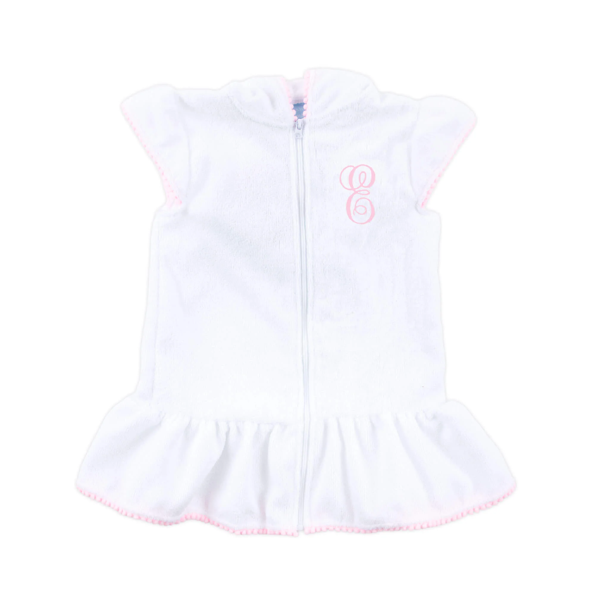 Pink Pom Pom Swim Cover Up - Image 2