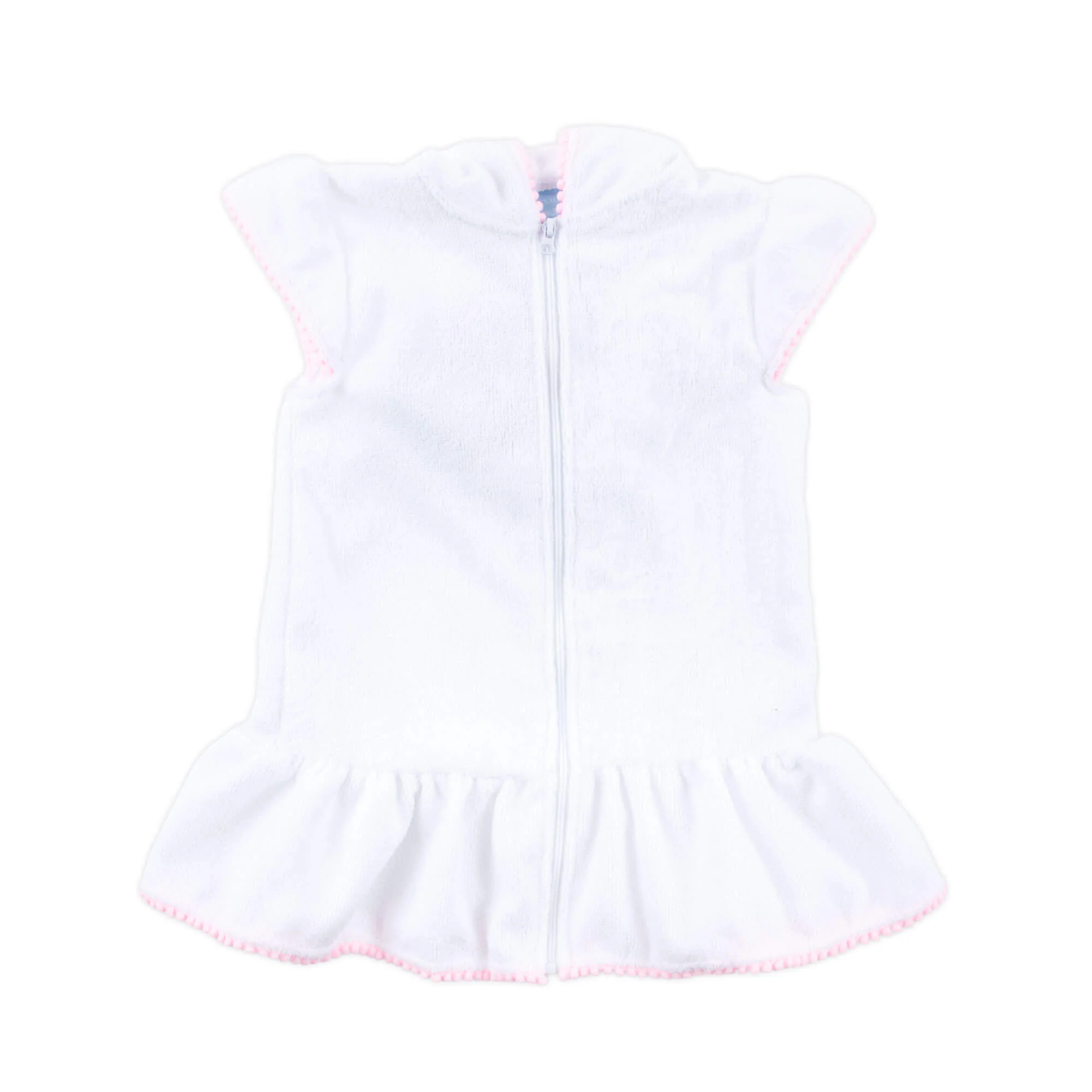 Pink Pom Pom Swim Cover Up - Image 6