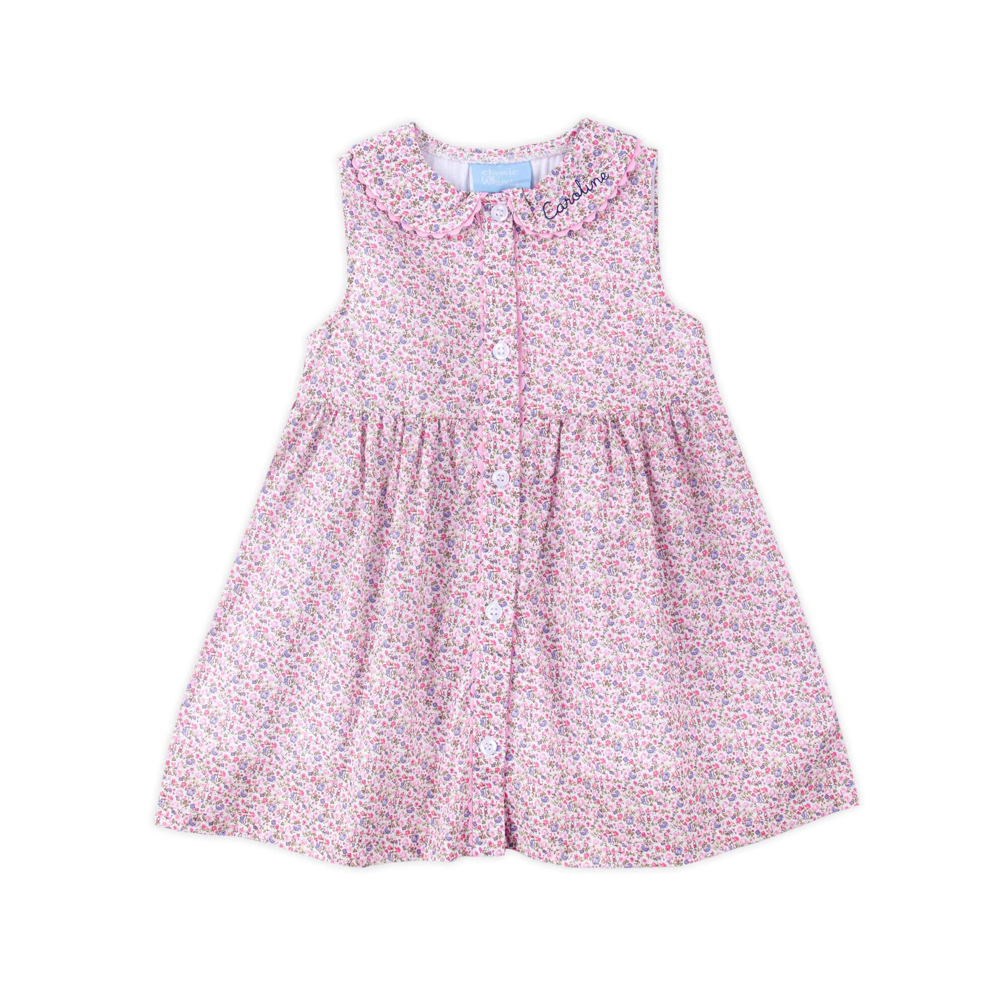 Pink & Purple Floral Lola Dress - Image 2