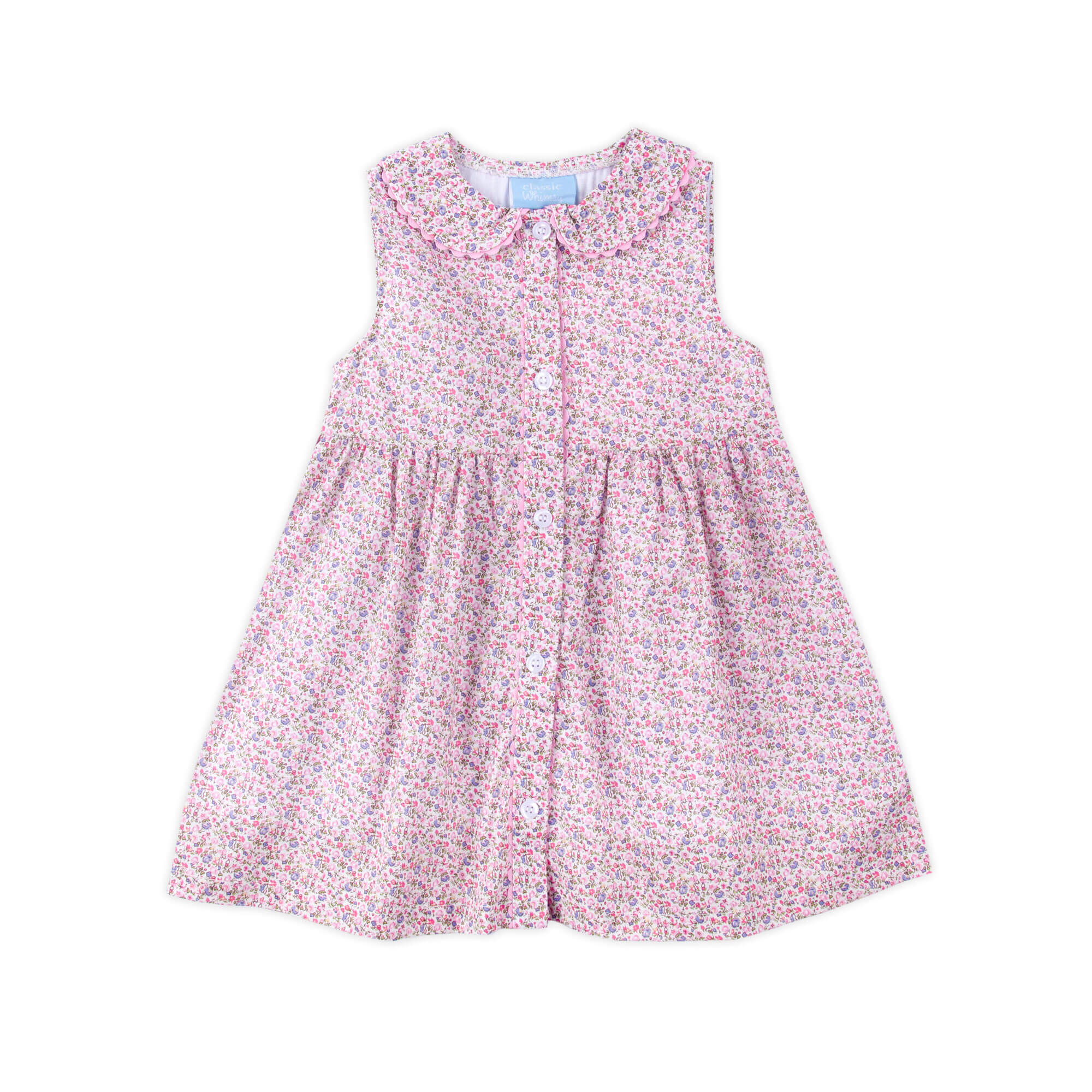 Pink & Purple Floral Lola Dress - Image 3