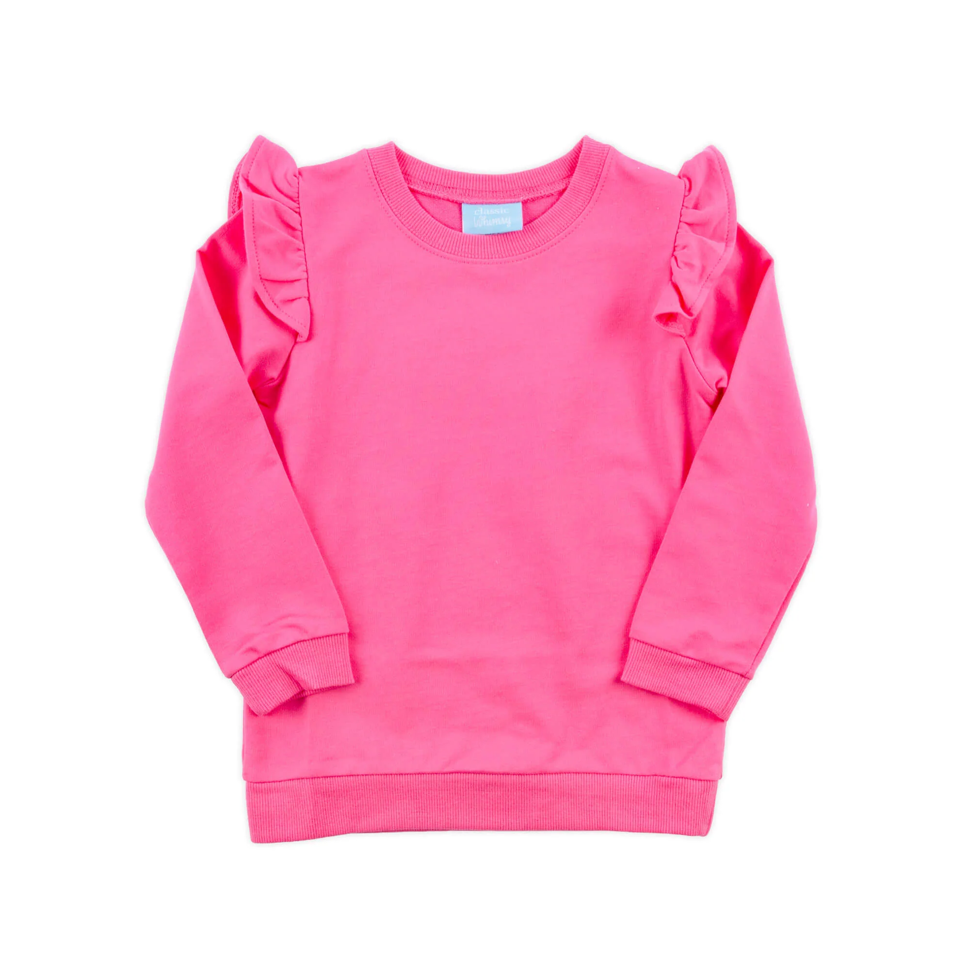 Pink Ruffle Sweatshirt - Image 4