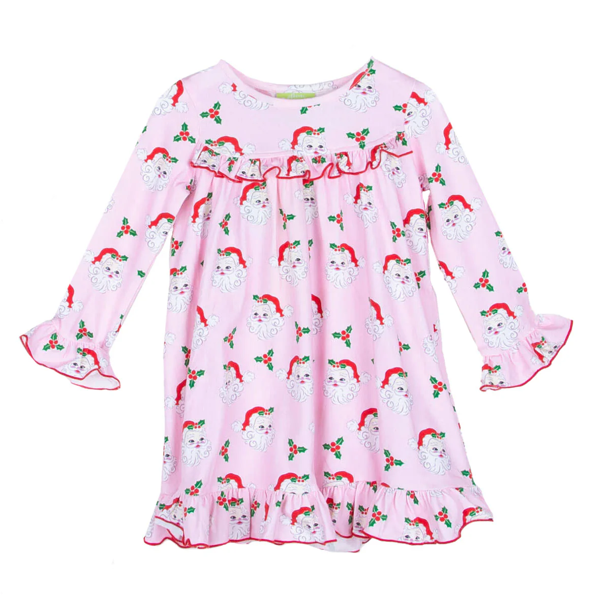 Pink Santa Play Dress - Image 4
