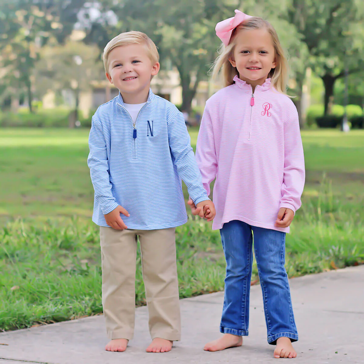 Girl Half Zip Pullover - Image 11