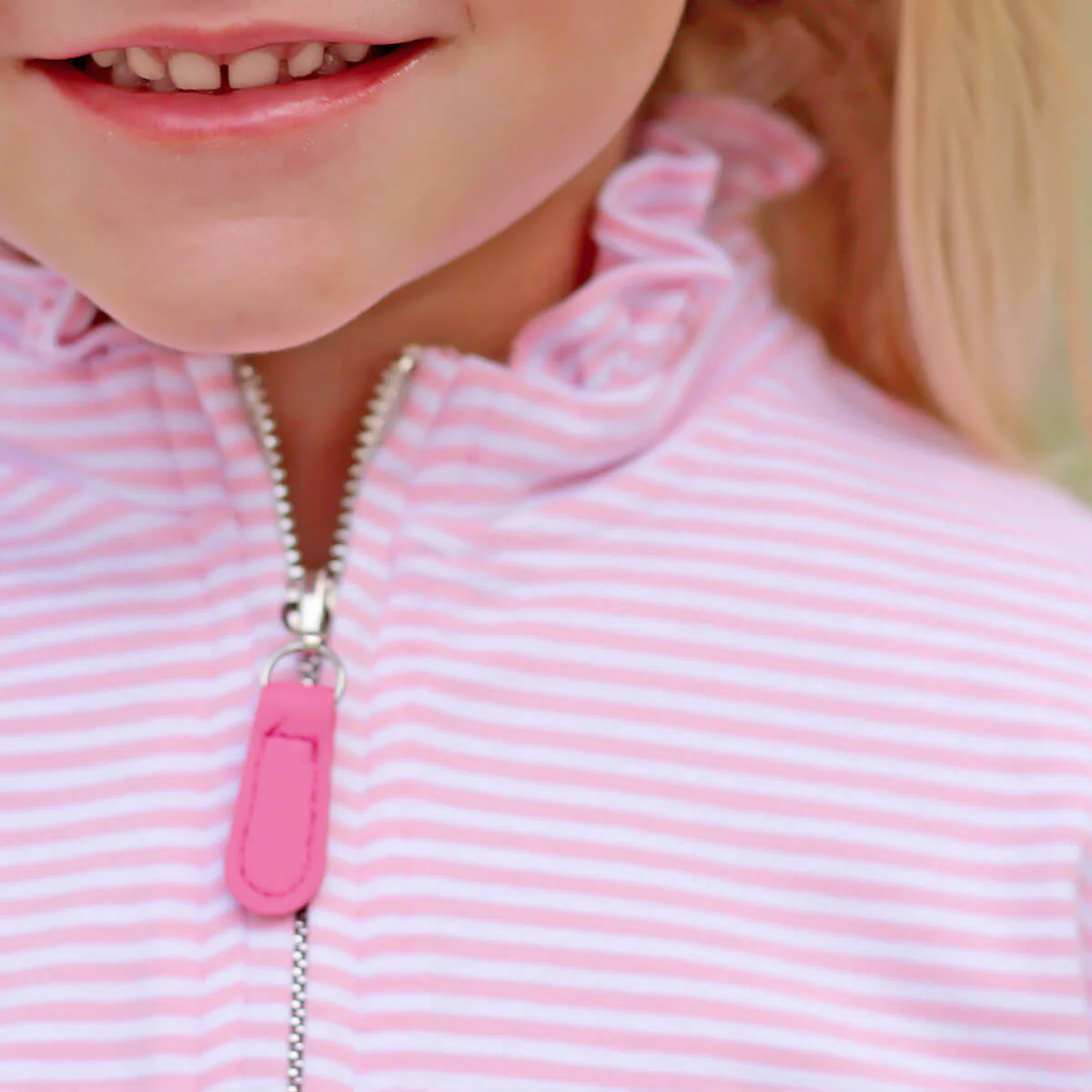 Girl Half Zip Pullover - Image 2