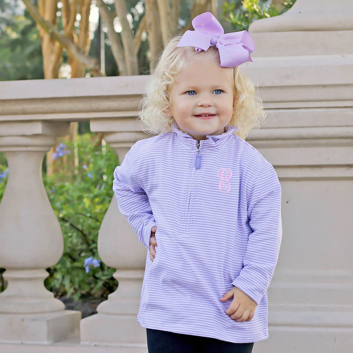 Girl Half Zip Pullover - Image 3