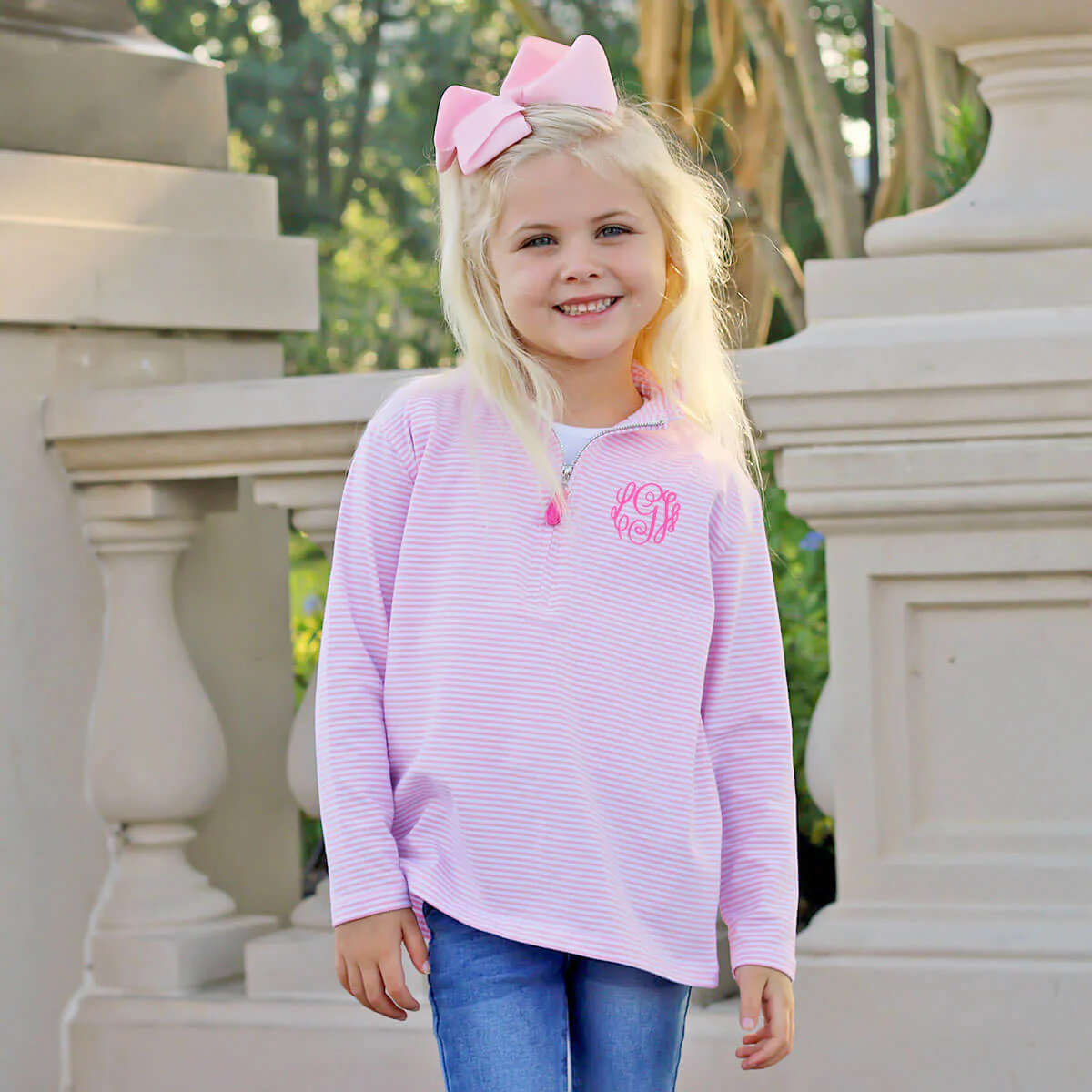 Girl Half Zip Pullover - Image 9