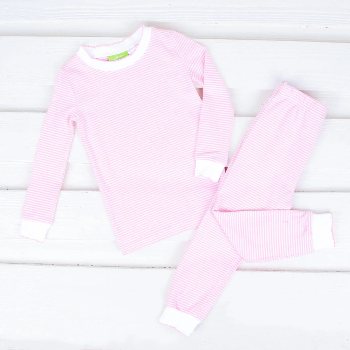 Pink Stripe Pajamas - Image 10