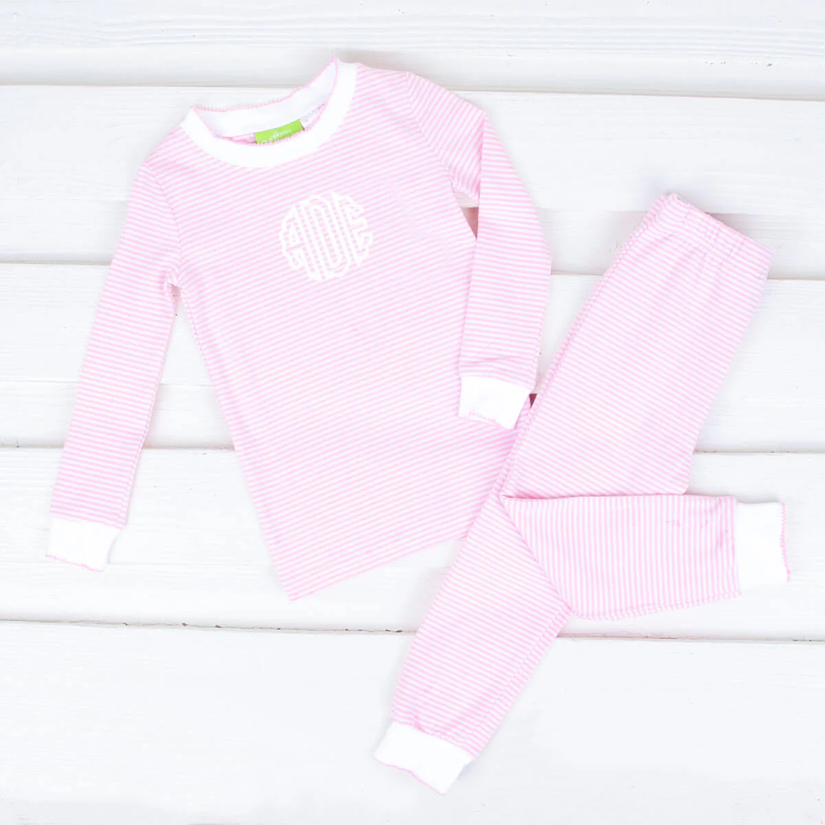 Pink Stripe Pajamas - Image 11