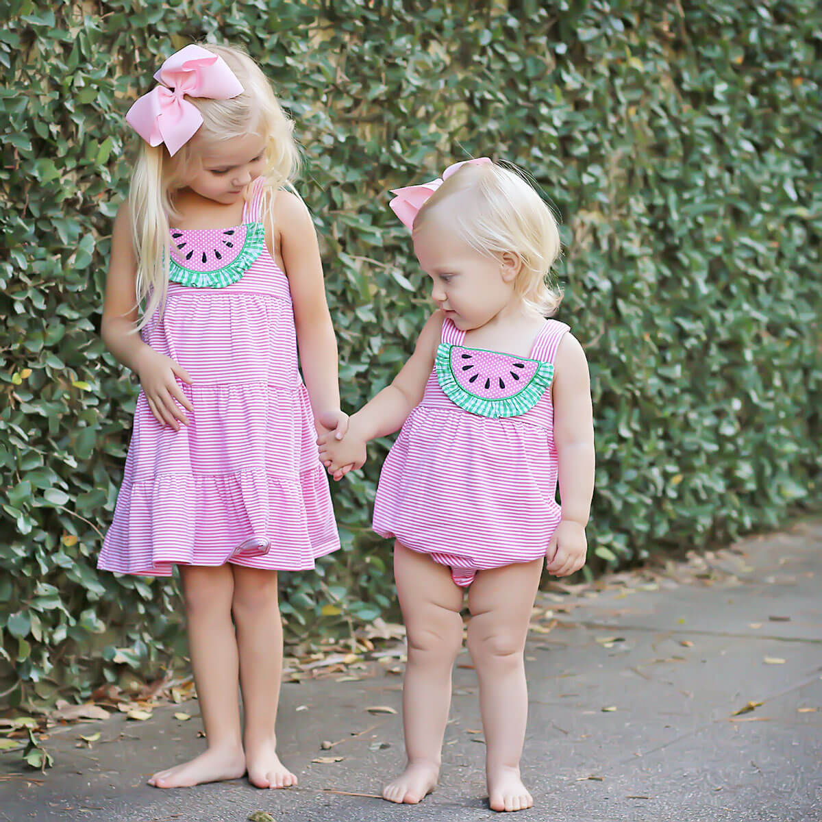 Pink Stripe Watermelon Mia Bubble - Image 3