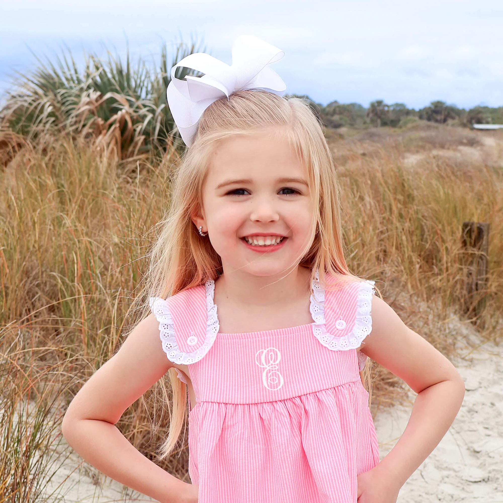 Pink Stripe Lulu Dress - Image 3