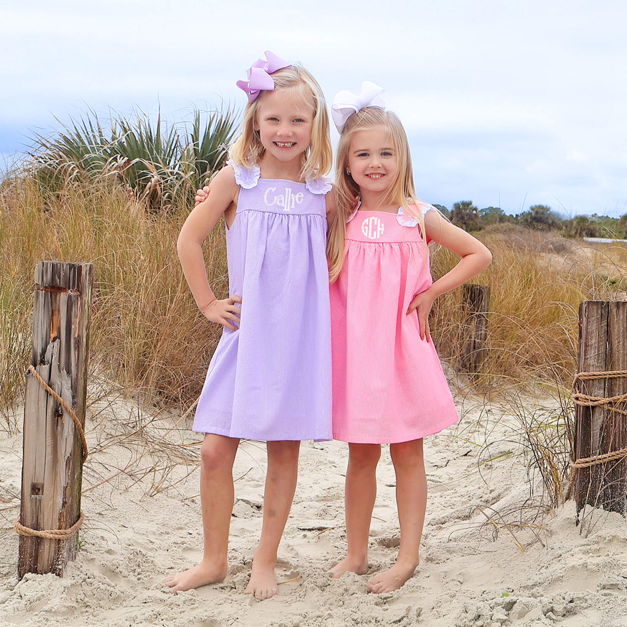 Pink Stripe Lulu Dress - Image 5