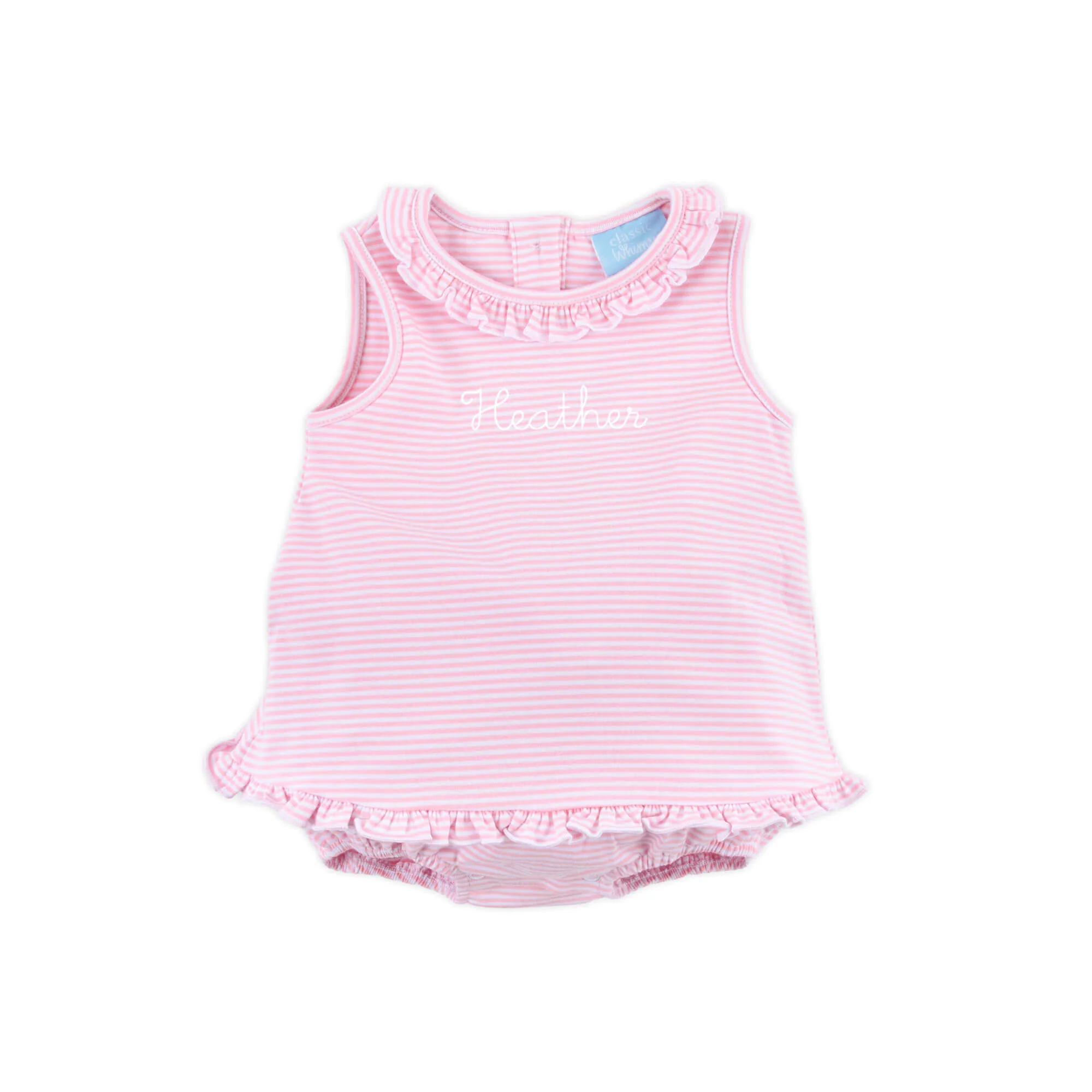 Pink Stripe Skirt Bubble - Image 2