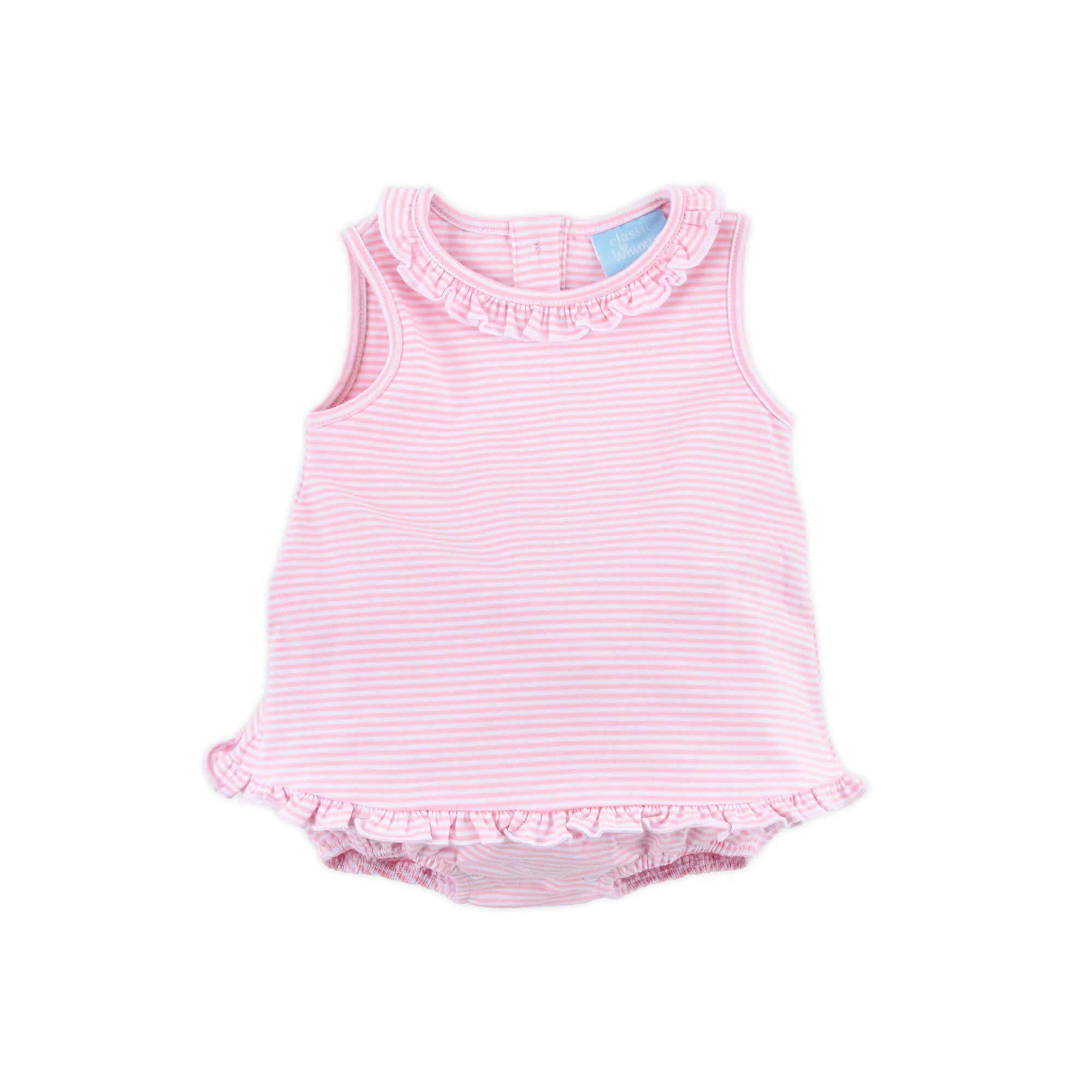 Pink Stripe Skirt Bubble - Image 4