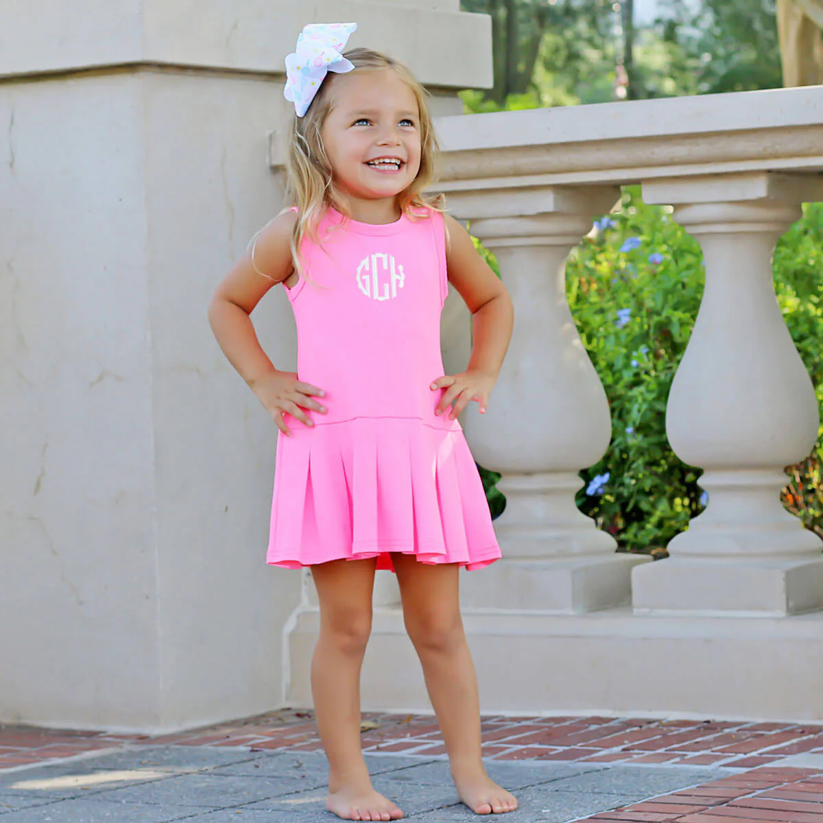 Hot Pink Tennis Dress - Image 3