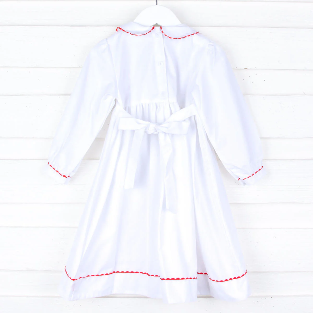 Pleated Holiday Vines Dress - Image 2