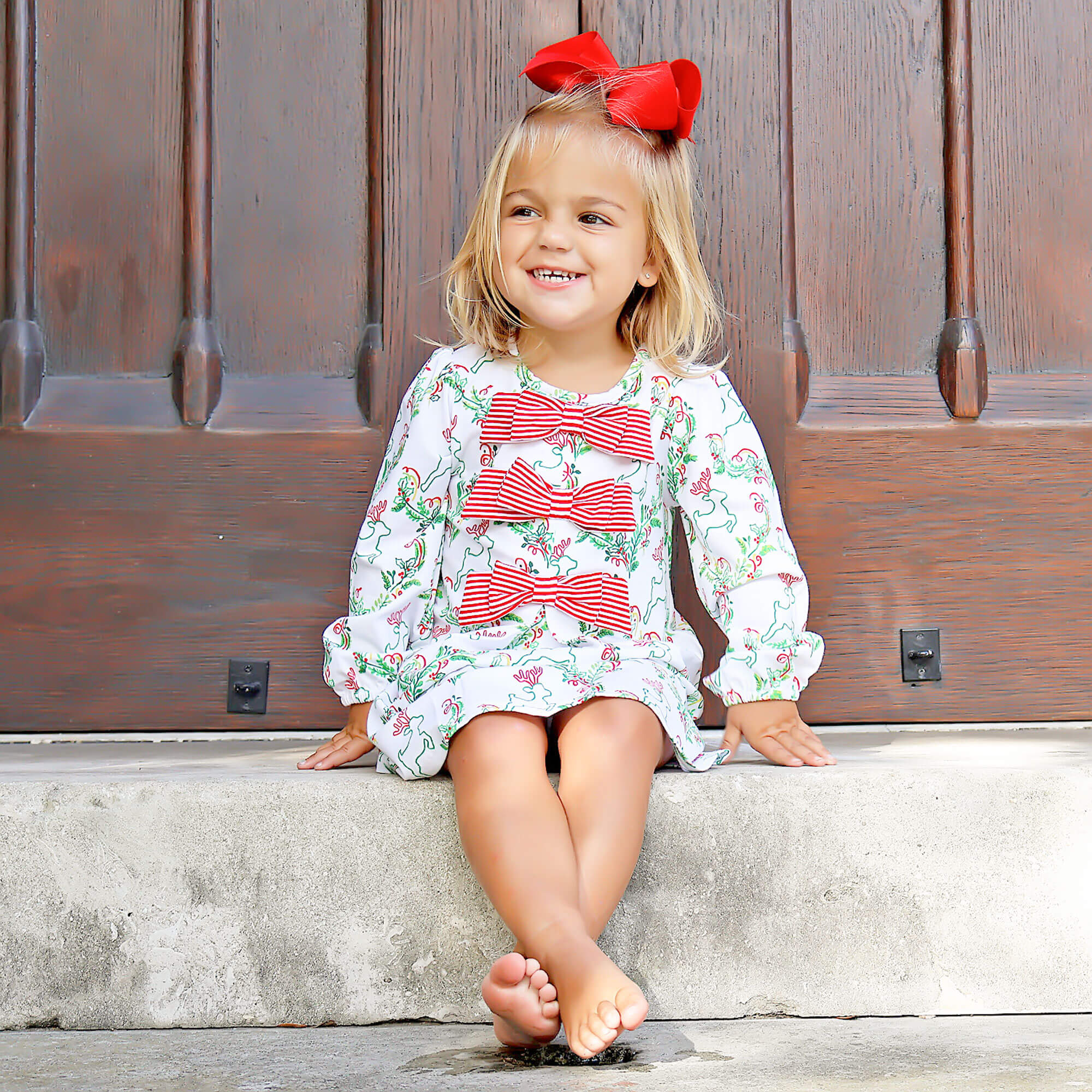 Prancing Reindeer Coco Dress - Image 3