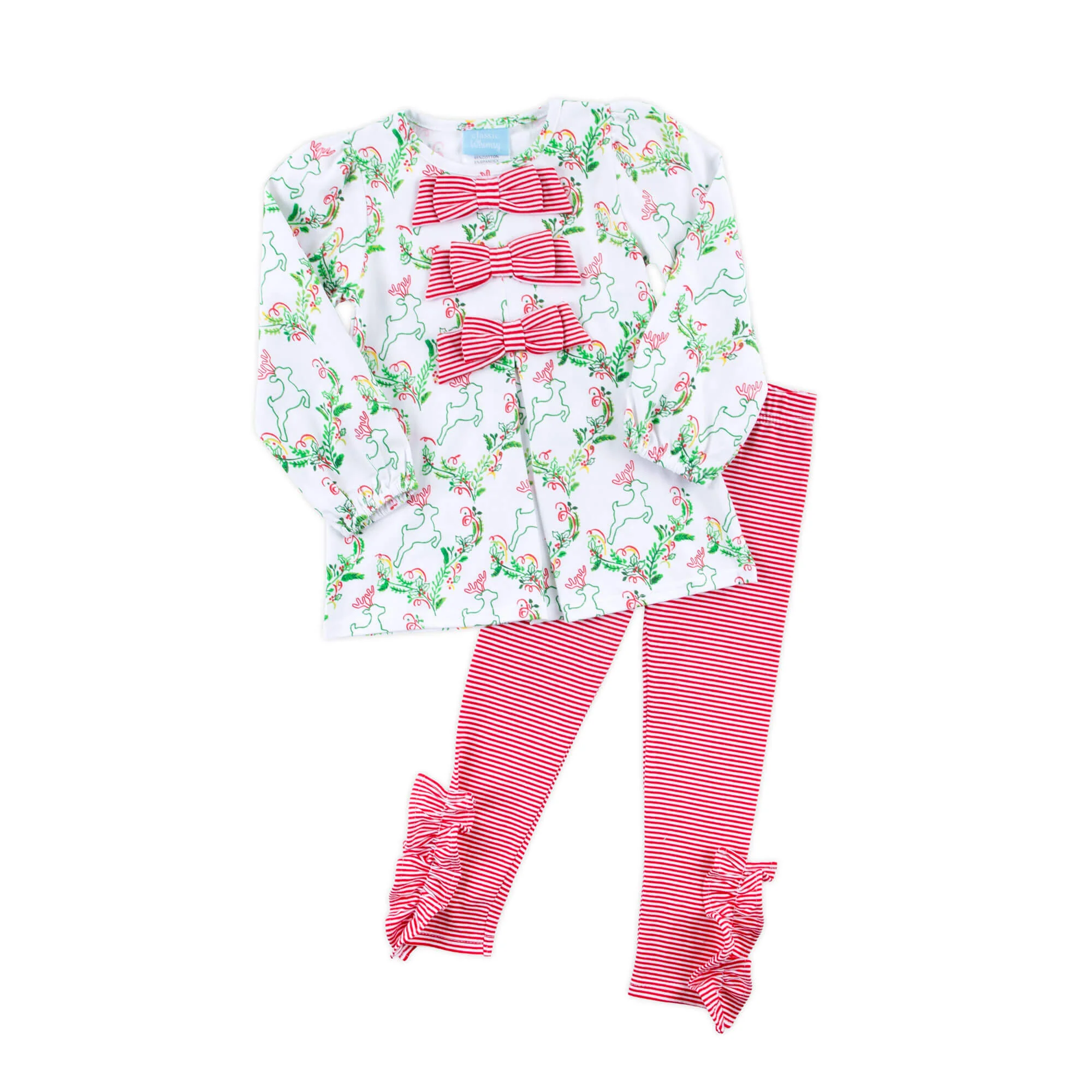 Prancing Reindeer Coco Legging Set - Image 2