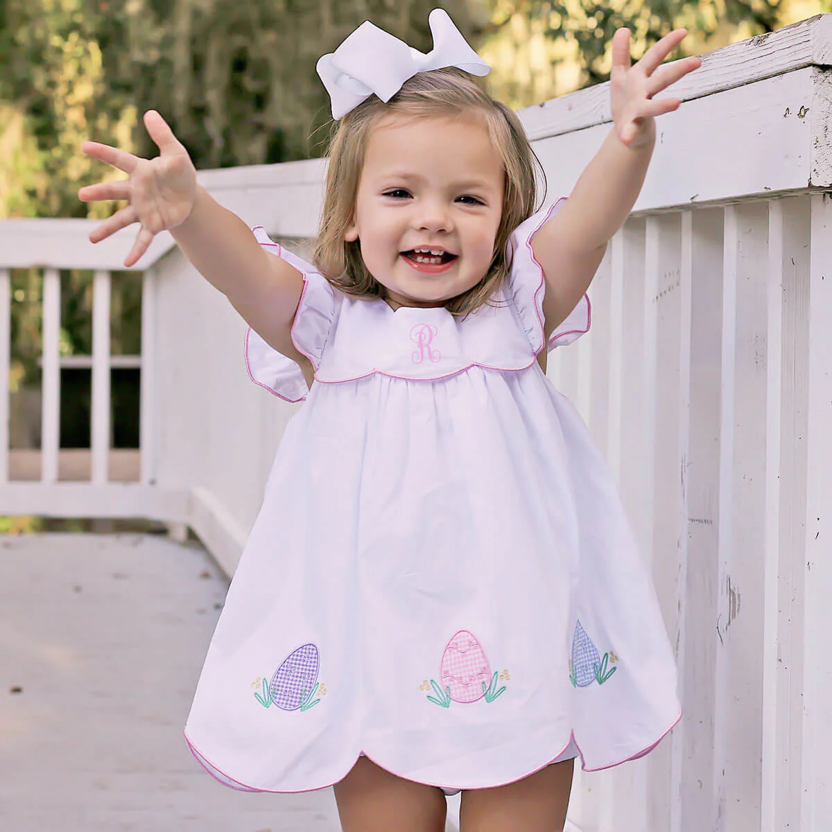 Precious Easter Eggs White Amelia Skirt Bubble - Image 2