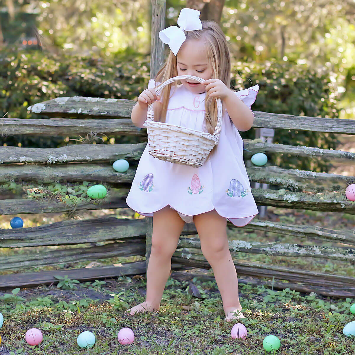 Precious Easter Eggs White Amelia Skirt Bubble - Image 4