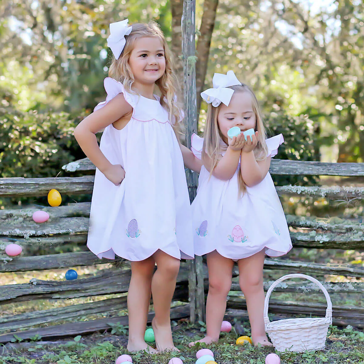 Precious Easter Eggs White Amelia Skirt Bubble - Image 7