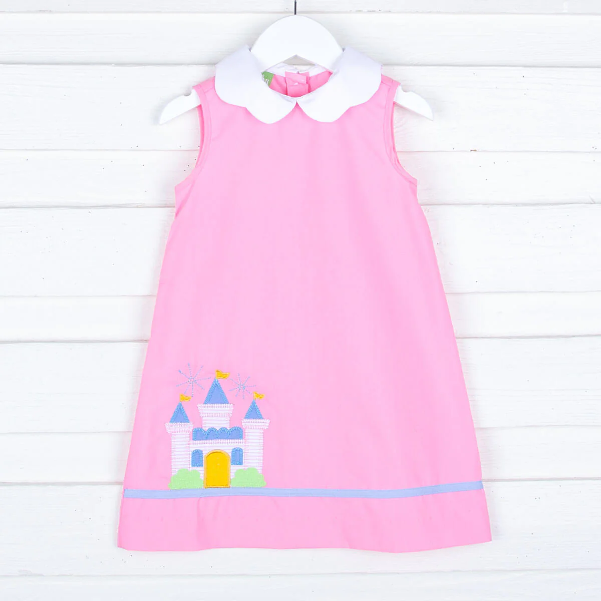 Princess Castle Scalloped Collared Dress - Image 2