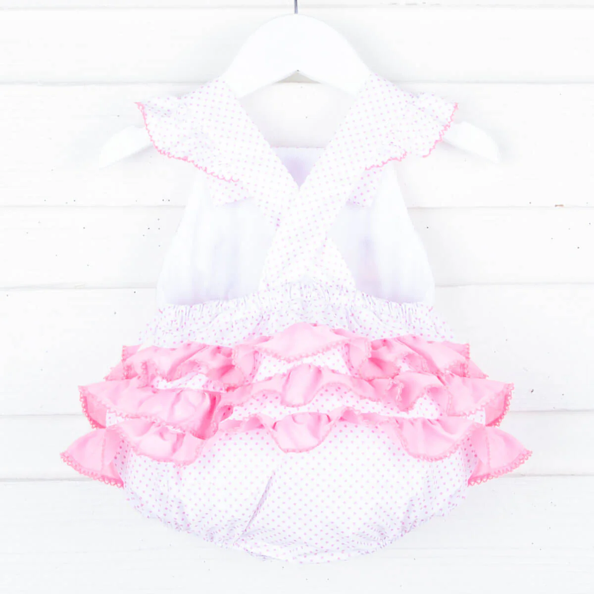 Princess Friends Smocked Ruffle Bubble - Image 2