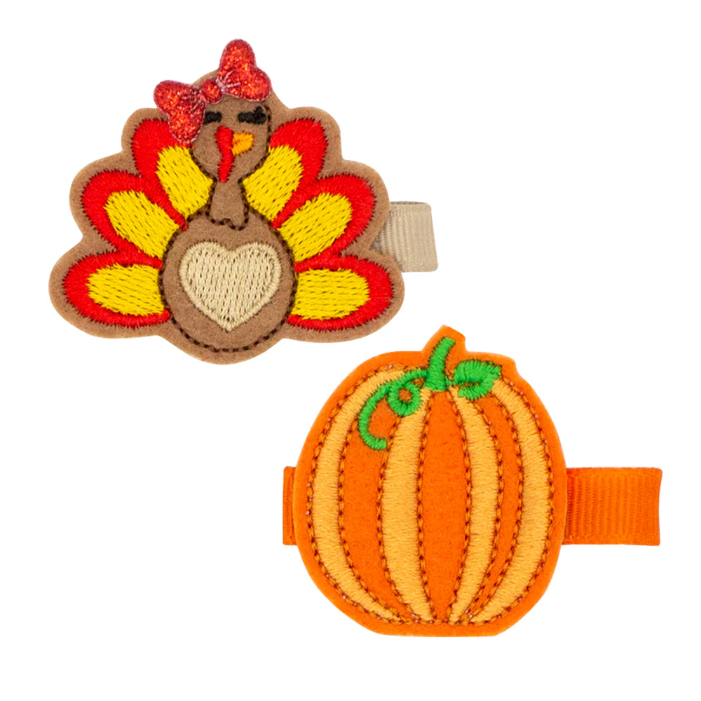 Fall Felt Hair Clip - Image 2
