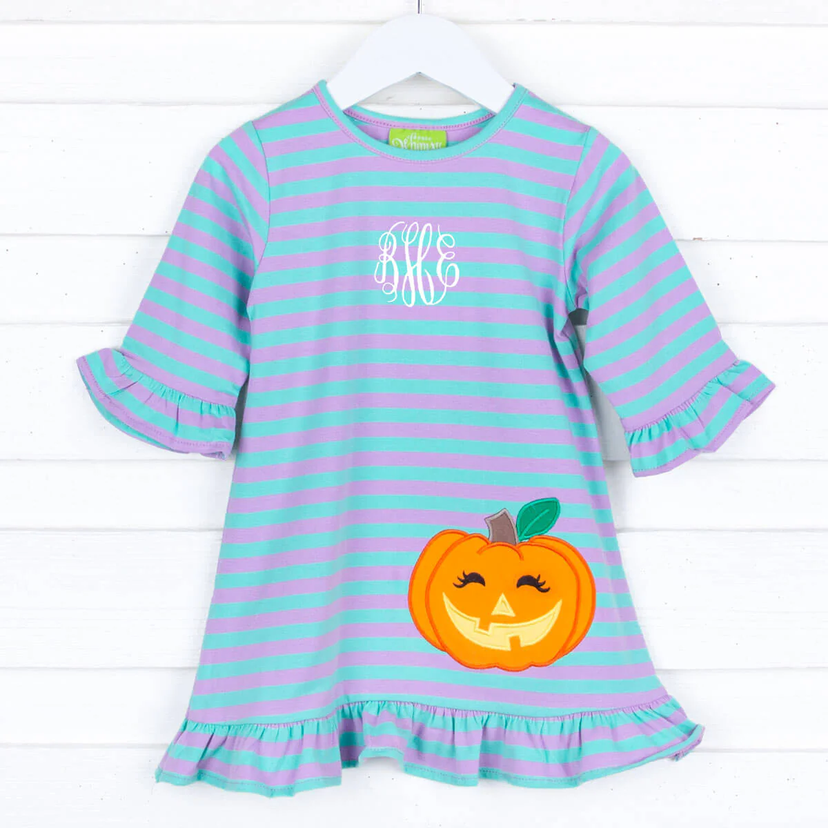 Jack O' Lantern Purple and Teal Milly Dress - Image 5