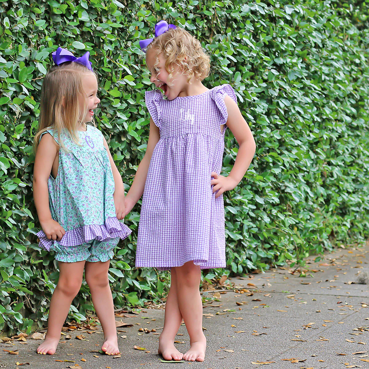 Purple Floral Blythe Bloomer Set - Image 10