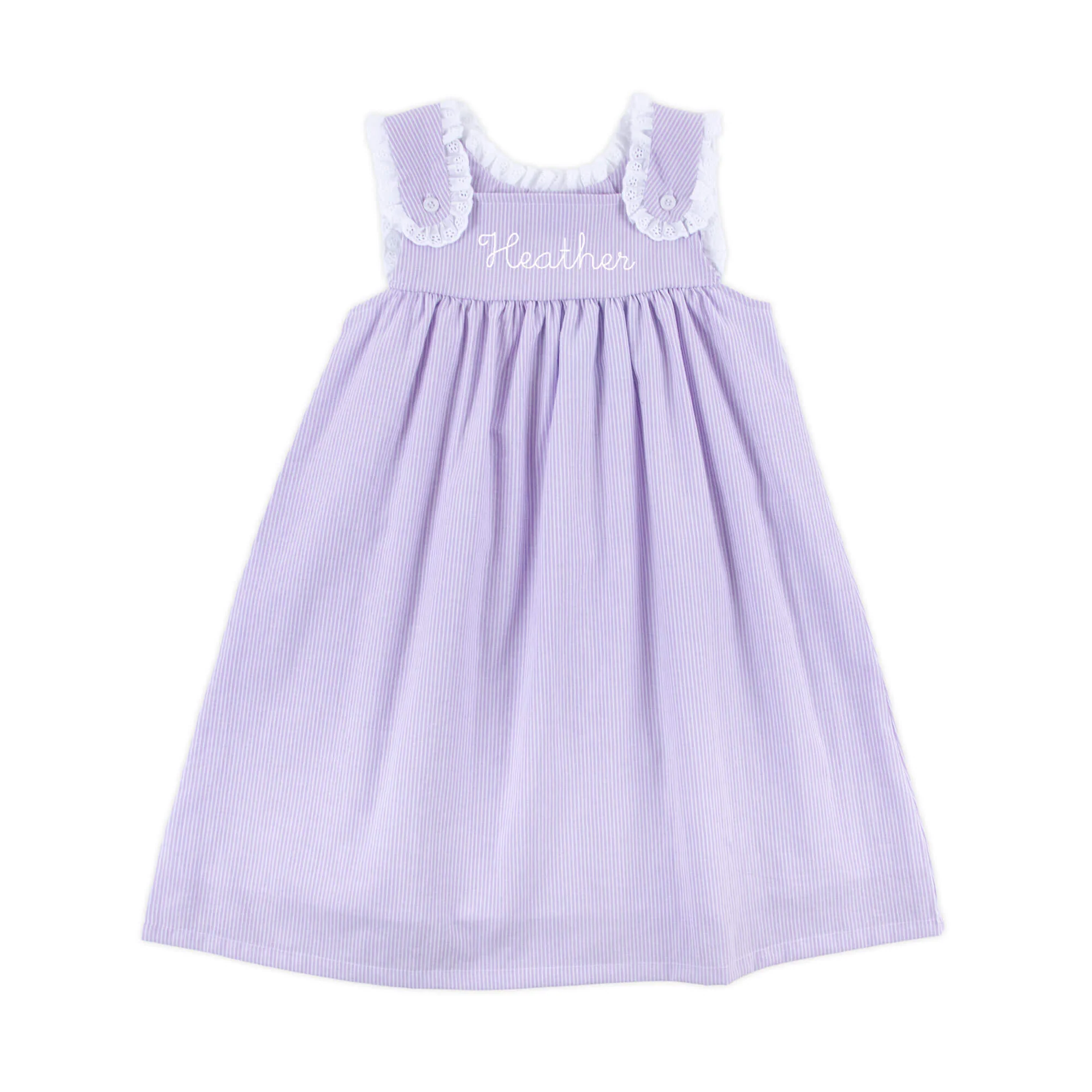 Purple Stripe Lulu Dress - Image 2