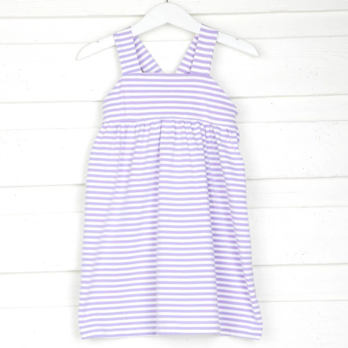 Purple Stripe Mia Dress - Image 2