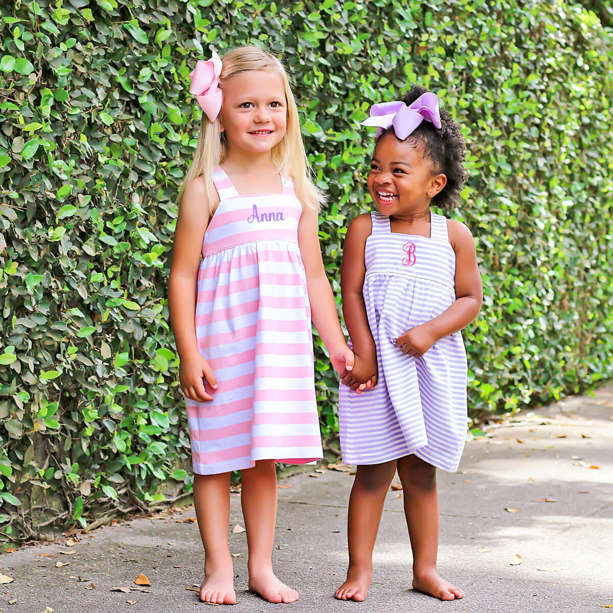 Purple Stripe Mia Dress - Image 6