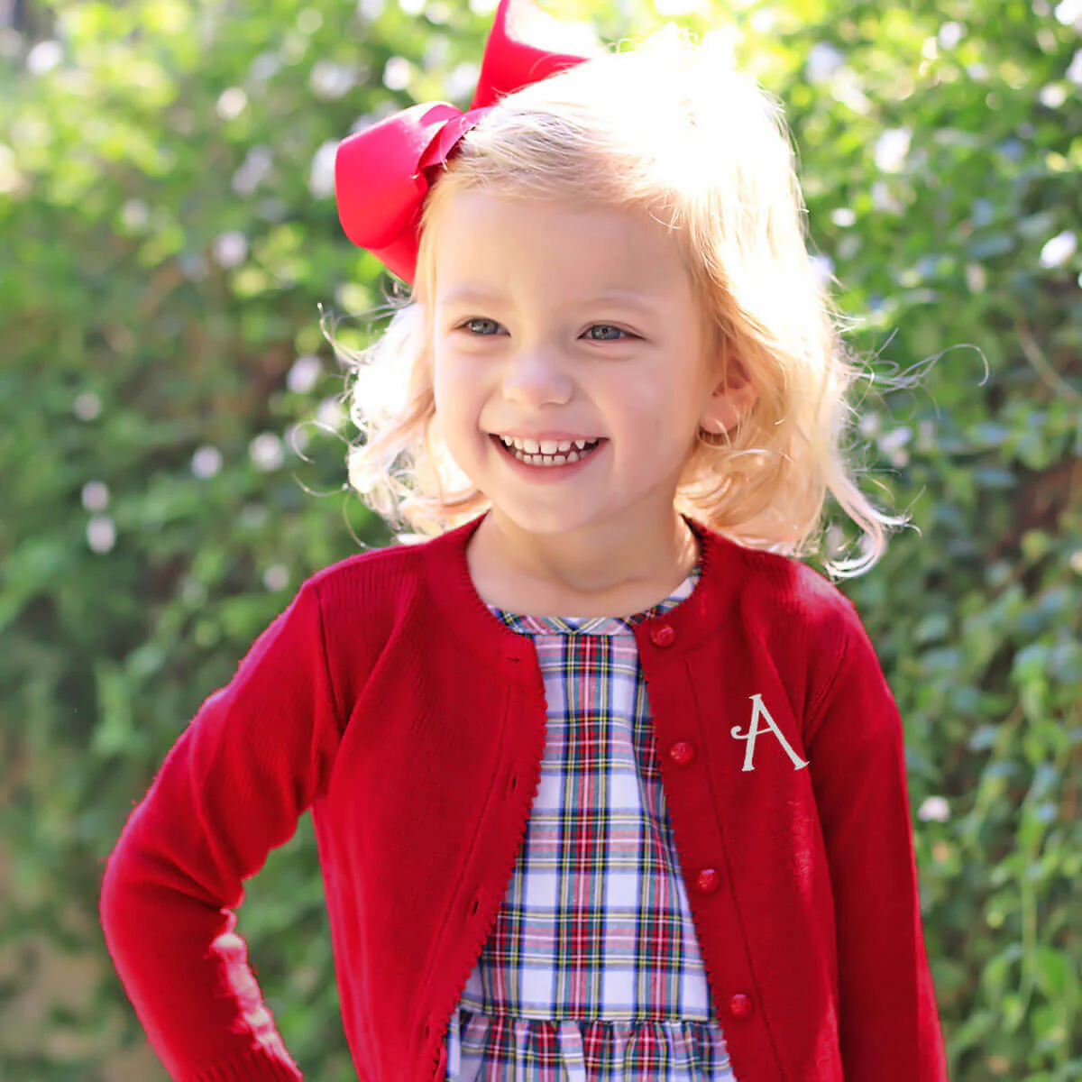 Button Up Sweater Red - Image 11