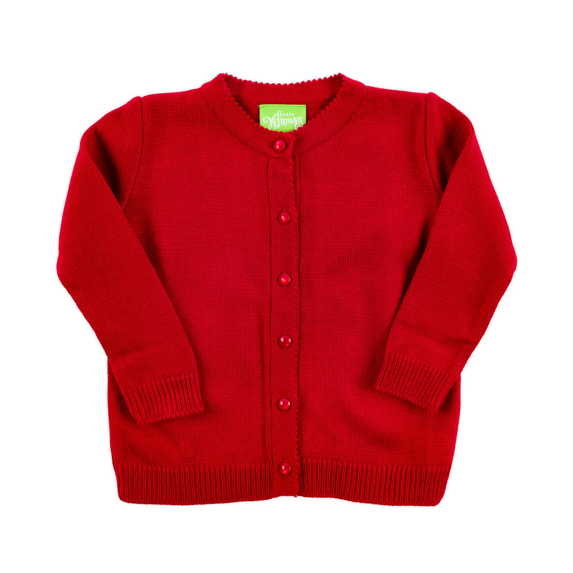Button Up Sweater Red - Image 13