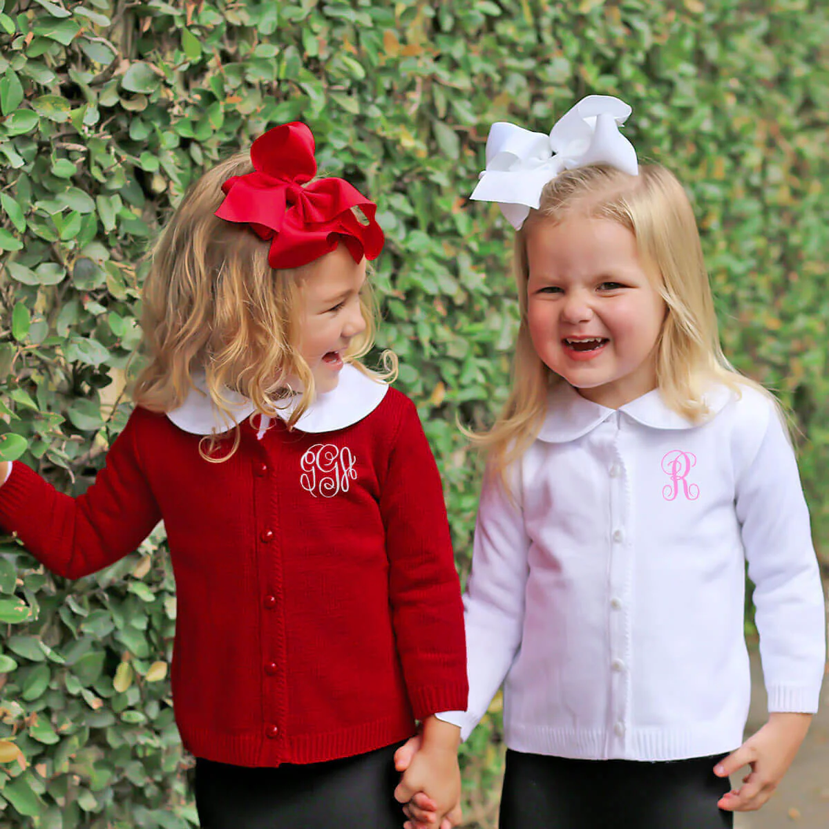 Button Up Sweater Red - Image 4